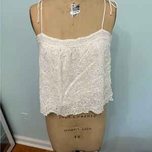 Wilfred Ivory Lace Camisole
